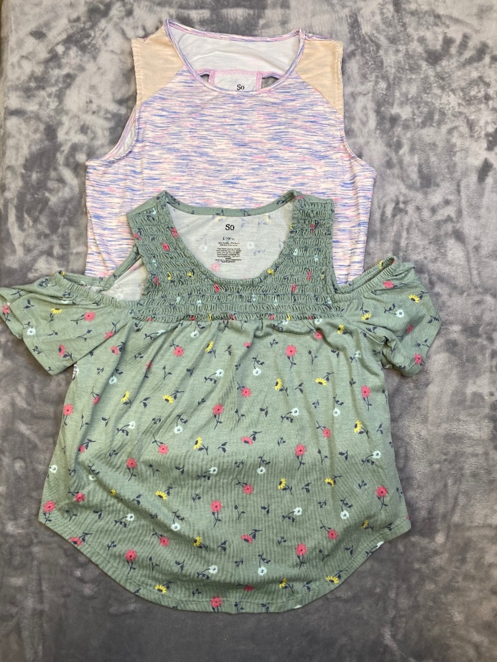Bundle of Girls SO Tank Tops Large 10/12